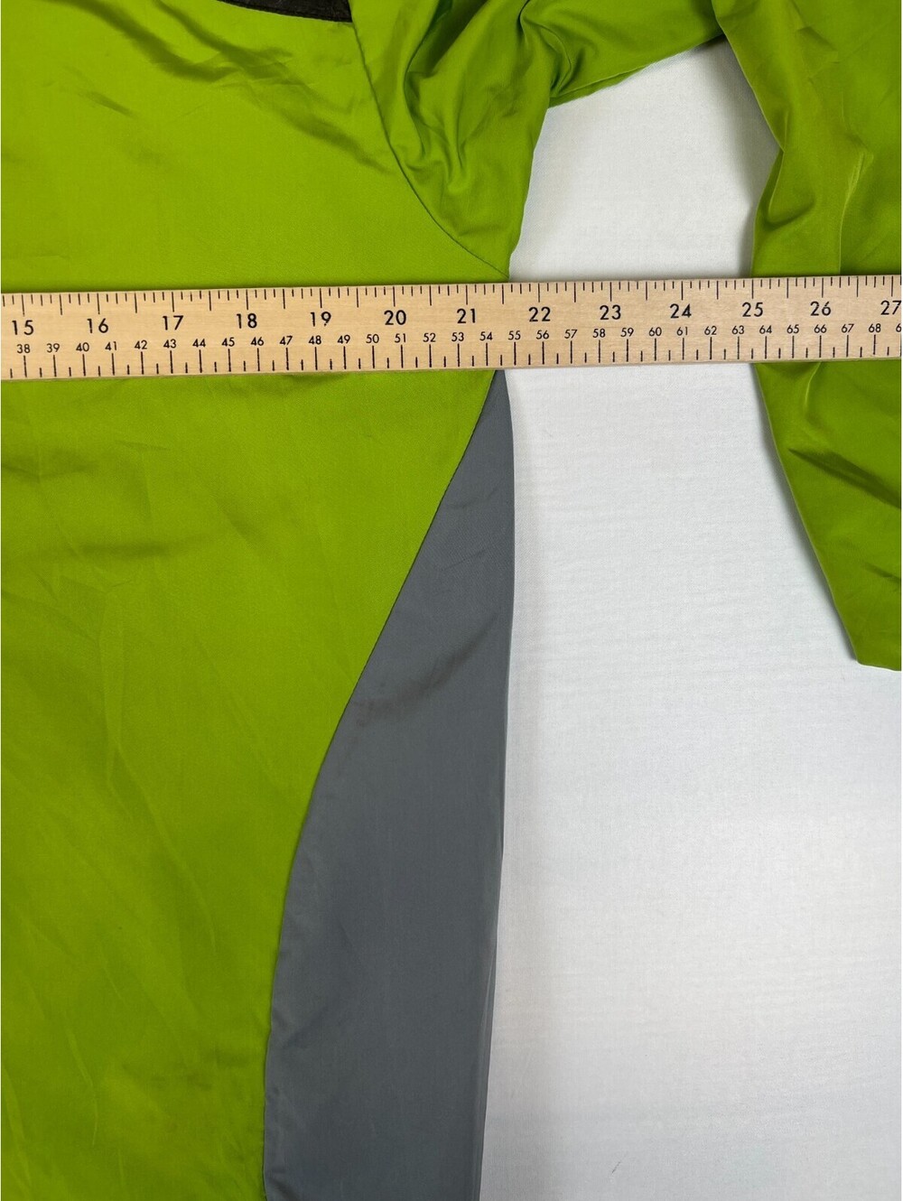 Patagonia Men M Full Zip Jacket Green Grey Windbreaker Outdoor Lightweight - Picture 13 of 14